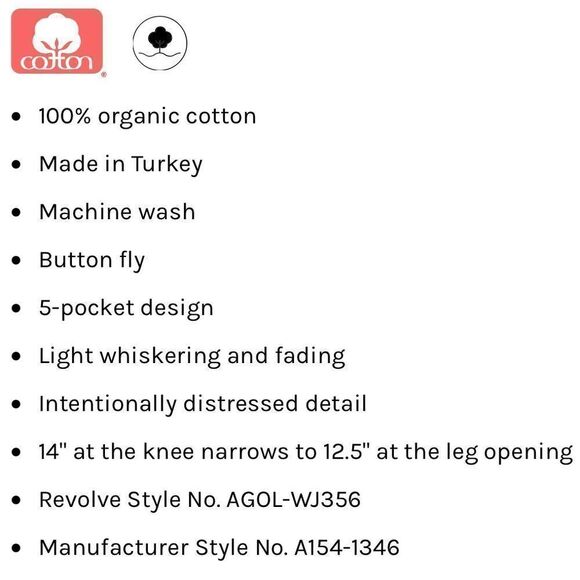 NWT AGOLDE 90'S PINCH WAIST HIGH RISE STRAIGHT - Howl Size 32 - Picture 15 of 15